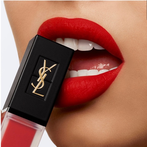 Yves Saint Laurent Other - Yves Saint Laurent Tatouage Couture Velvet Cream Stain in Rouge 201